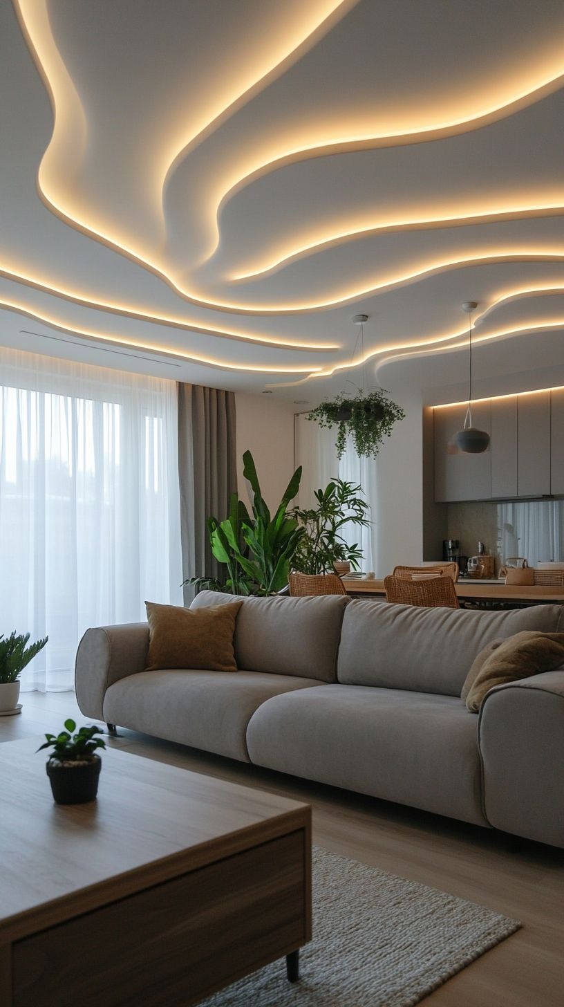 Abstract False Ceiling