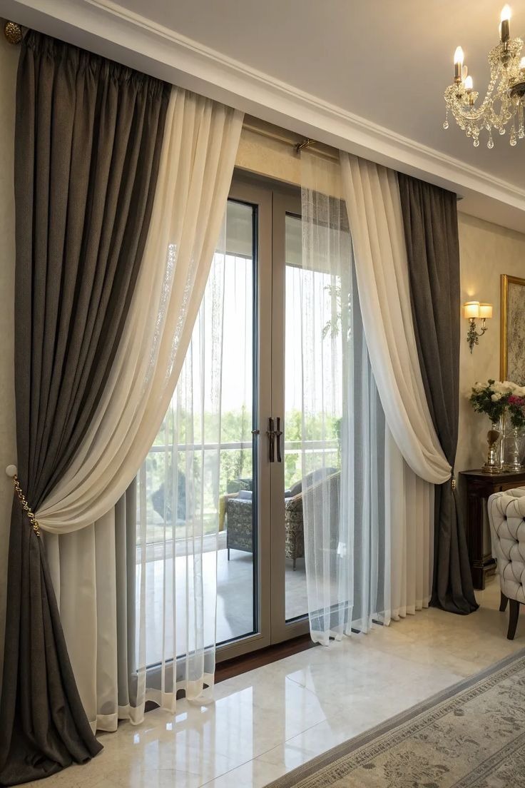 Modern Dual Tone Curtains